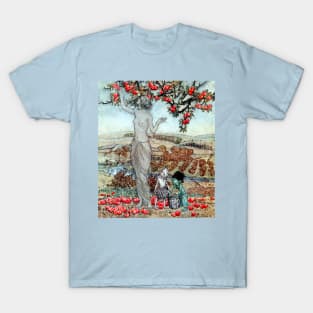 Song to Pomona - A Dish of Apples - Arthur Rackham T-Shirt